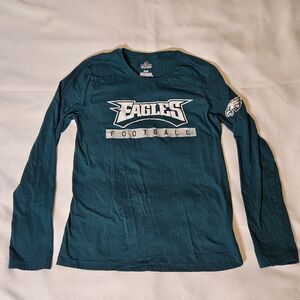 Majestic Fan Fashion Philadelphia Eagles Football team womens long sleeve Medium